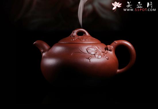 紫砂壶图片：春华秋实 - 美壶网