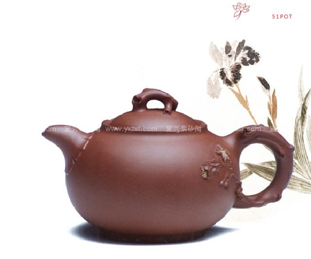 紫砂壶图片：满园春色 - 美壶网