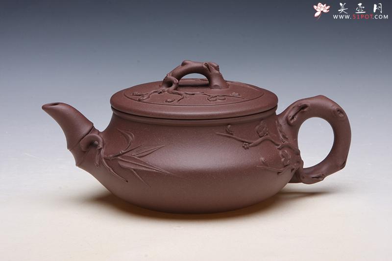 紫砂壶图片：梅竹 - 美壶网