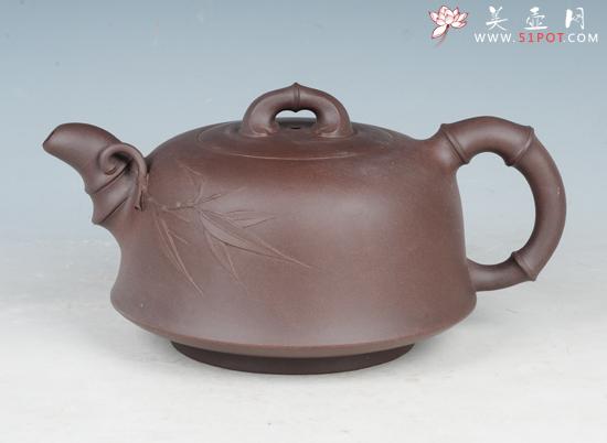 紫砂壶图片：圆竹 - 美壶网