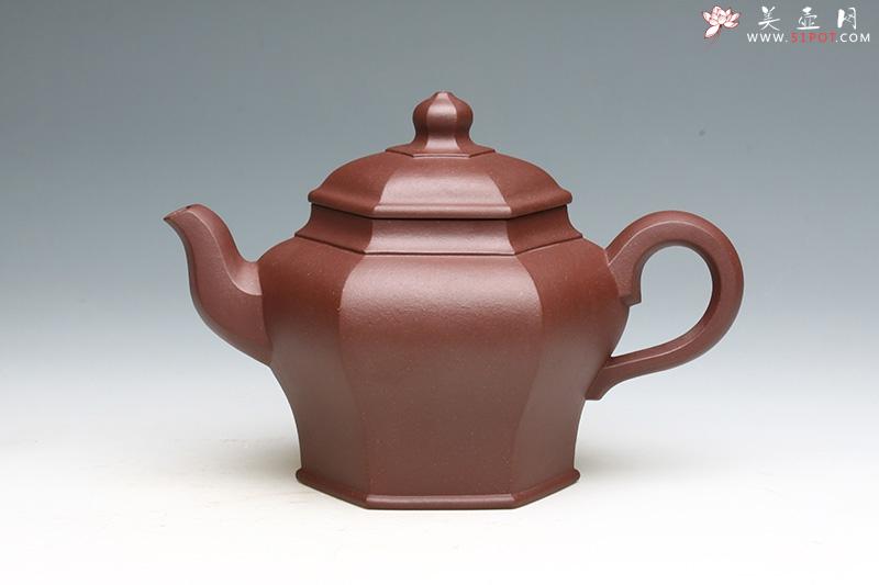 紫砂壶图片：六方如意壶 - 美壶网