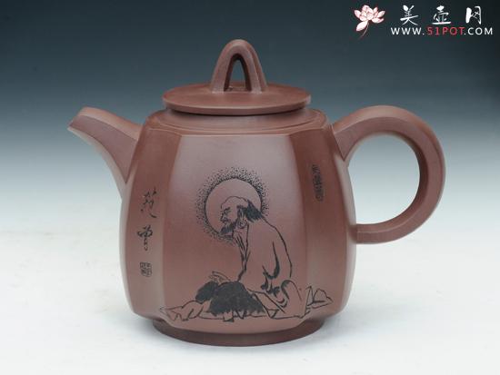 紫砂壶图片:范曾 - 美壶网