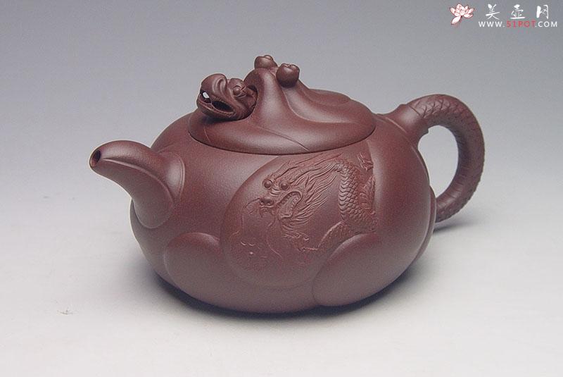 紫砂壶图片:鱼化龙 - 美壶网
