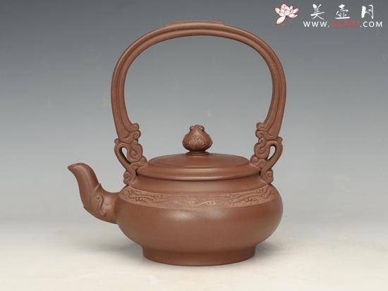 紫砂壶图片：双龙戏珠 - 美壶网