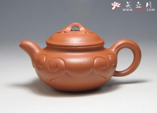 紫砂壶图片：仿古如意 - 美壶网