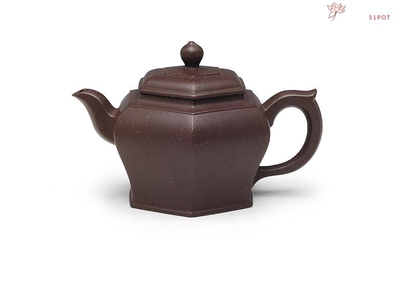 紫砂壶图片：飘逸六方 - 美壶网
