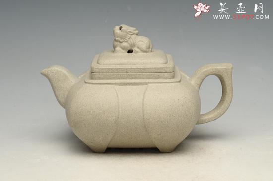 紫砂壶图片：四方祥瑞 - 美壶网