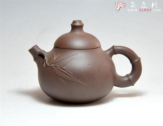 紫砂壶图片：竹段 - 美壶网