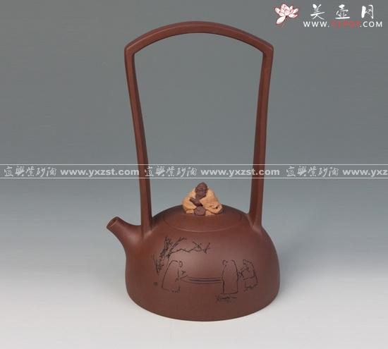 紫砂壶图片：论心 - 美壶网