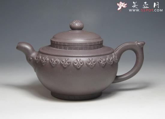 紫砂壶图片：云肩如意 - 美壶网