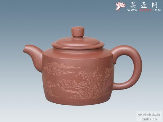 紫砂壶图片：德钟 - 美壶网