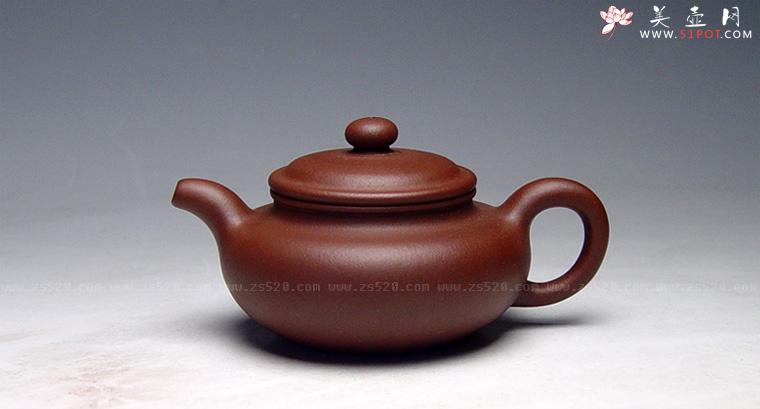 紫砂壶图片：《仿古》泥料：底槽青 成型：全手工制作 容量：200cc - 美壶网