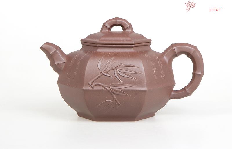 紫砂壶图片：六方凤翔 - 美壶网