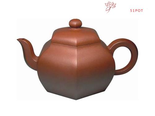 紫砂壶图片：君六方 - 美壶网