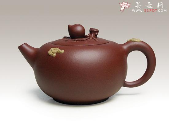 紫砂壶图片：福寿 - 美壶网