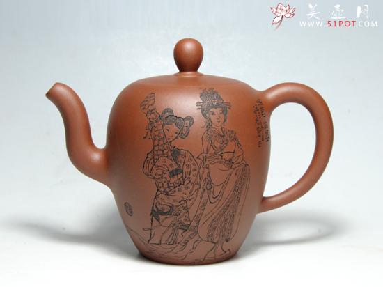 紫砂壶图片：美人肩 - 美壶网