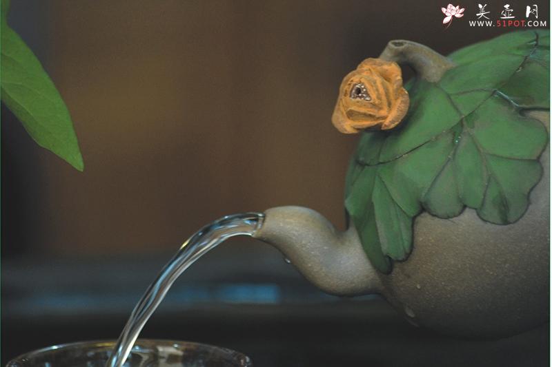 紫砂壶图片：一枝独秀 - 美壶网