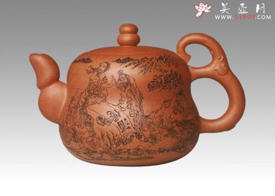 紫砂壶图片：原矿原色才是原作 - 美壶网