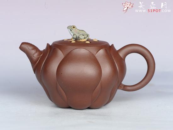 紫砂壶图片:荷叶莲子 - 美壶网