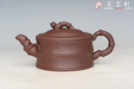 紫砂壶图片:竹段 - 美壶网
