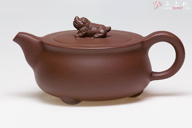 紫砂壶图片：醒狮壶 - 美壶网