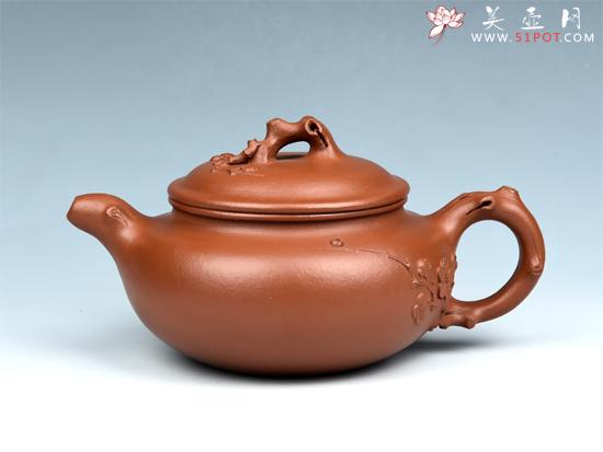 紫砂壶图片：梅花仿古 - 美壶网