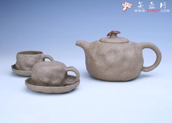 紫砂壶图片：供春套具 - 美壶网