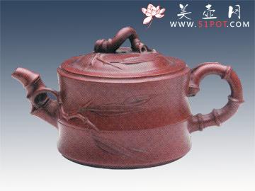 紫砂壶图片：一节竹段 - 美壶网