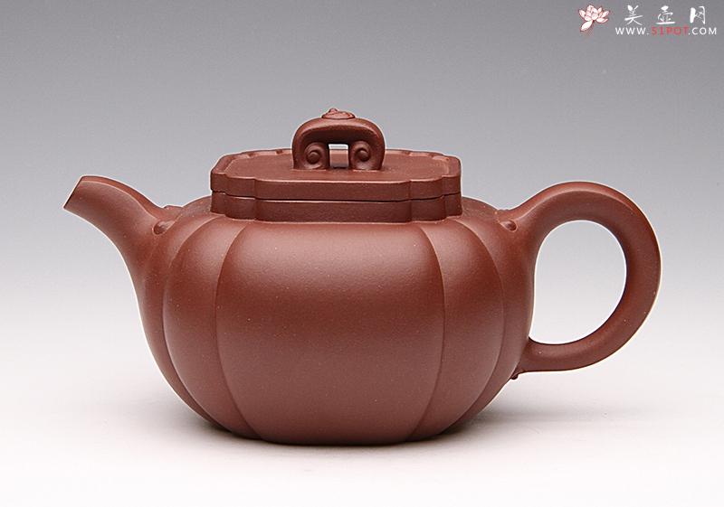 紫砂壶图片：筋囊如意壶 - 美壶网