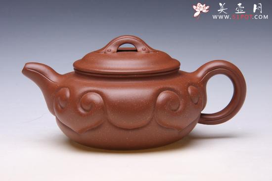 紫砂壶图片：仿古如意 - 美壶网
