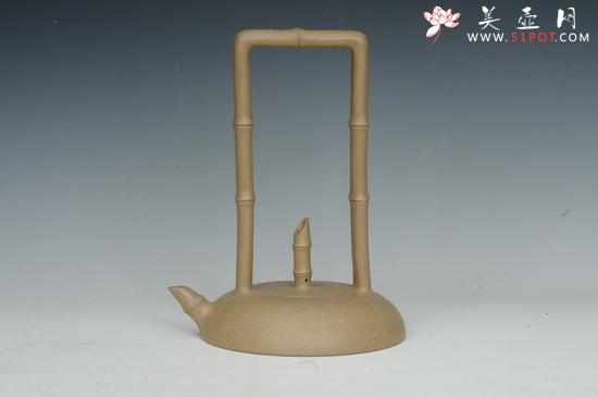 紫砂壶图片：挺竹 - 美壶网