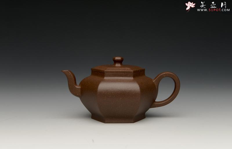 紫砂壶图片：小六方宫灯 - 美壶网