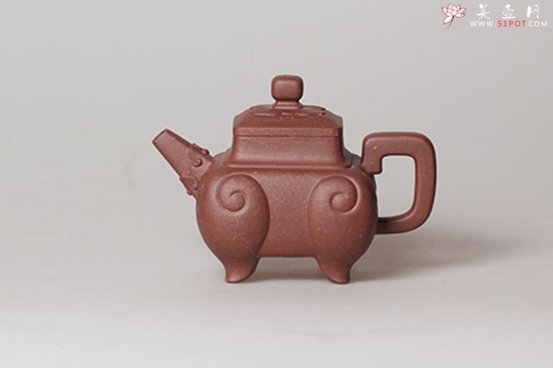 紫砂壶图片：金沙宝鼎 - 美壶网