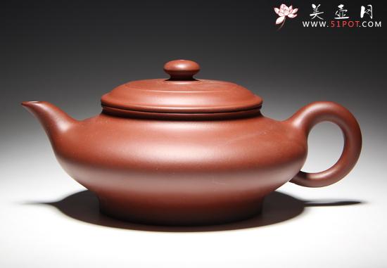 紫砂壶图片：虚扁 - 美壶网