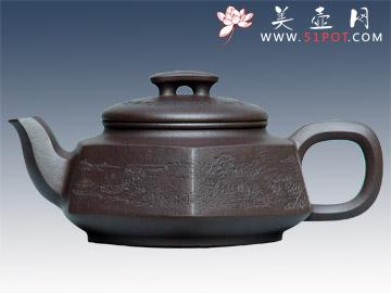 紫砂壶图片：桥鼎方圆 - 美壶网