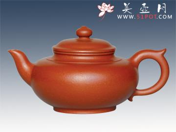 紫砂壶图片:朱泥笑樱 - 美壶网