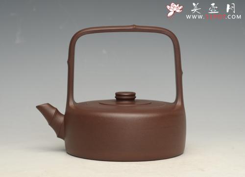 紫砂壶图片：韵竹提梁 - 美壶网
