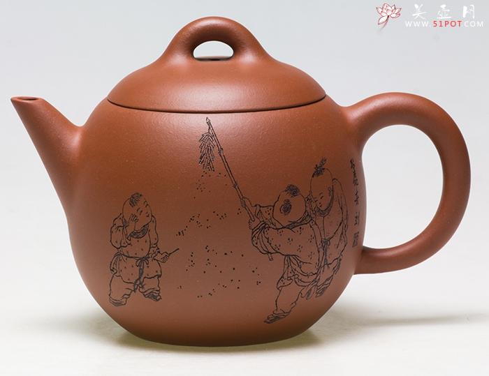 紫砂壶图片：鼓韵 - 美壶网