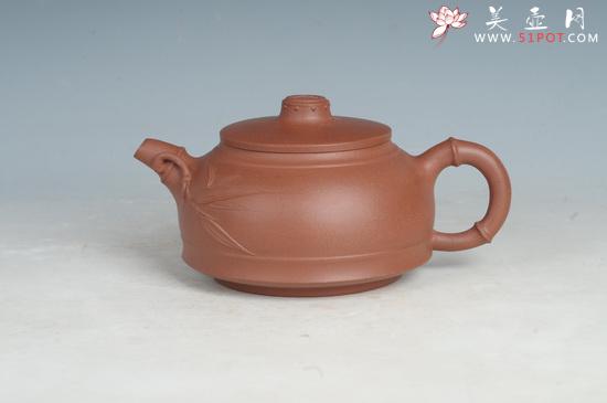 紫砂壶图片：圆竹 (1) - 美壶网