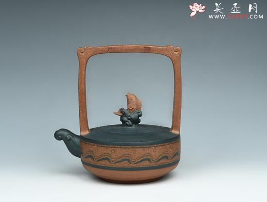 紫砂壶图片：鱼跃龙门 - 美壶网