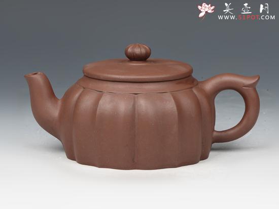 紫砂壶图片：菱花 - 美壶网