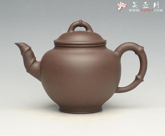 紫砂壶图片：竹节 - 美壶网