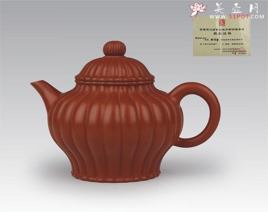 紫砂壶图片：福圆壶 - 美壶网