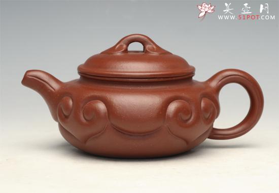 紫砂壶图片：仿古如意 - 美壶网