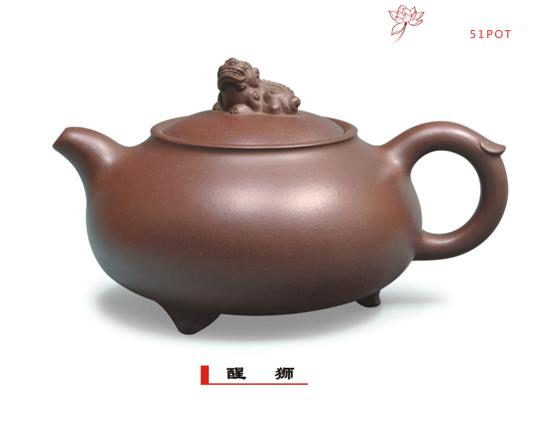 紫砂壶图片：醒狮 - 美壶网