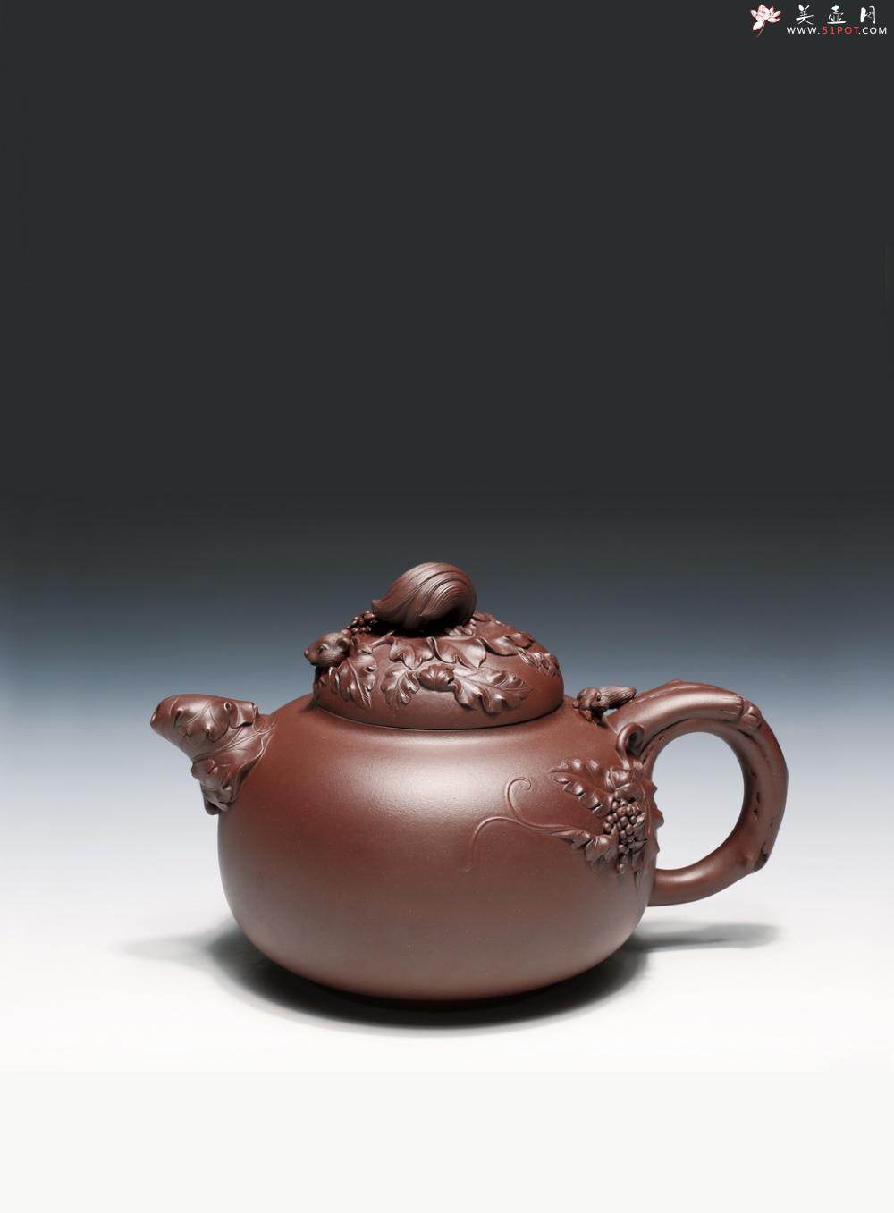 紫砂壶图片：万紫灵趣 - 美壶网