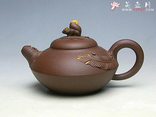 紫砂壶图片：逸趣壶 - 美壶网