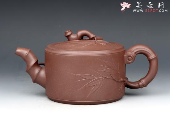 紫砂壶图片：竹段 - 美壶网