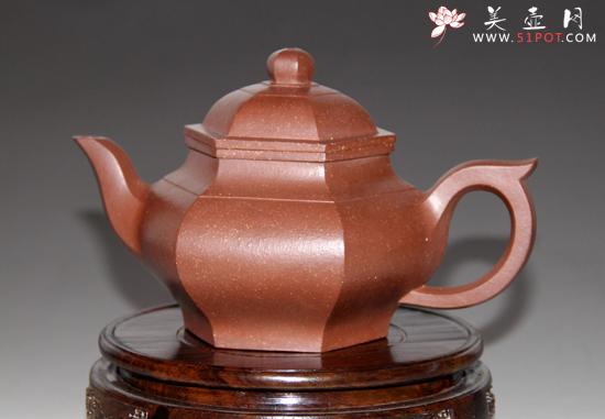 紫砂壶图片：六方宫灯 - 美壶网