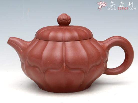 紫砂壶图片：合菱（底槽清）280ML - 美壶网